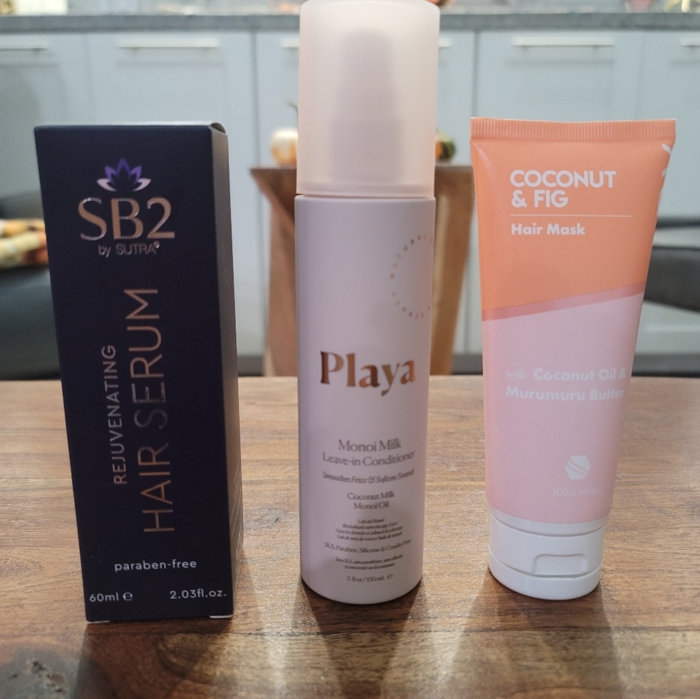 Sutra Hair Serum, playa leave in, styledry
